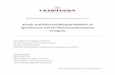Ready and Inherent Biodegradability of Sparfloxacin and ...