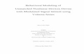 Behavioral Modeling of Unmatched Nonlinear Devices Driven ...