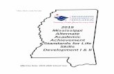 2019 Mississippi Alternate Academic Achievement Standards ...