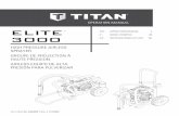 OPERATION MANUAL ELITE 3000 - Titan Tool