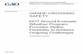 GAO-19-80, Accessible Version, GRADE-CROSSING SAFETY: DOT ...