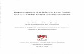 Response analysis of an industrial power system with arc ...