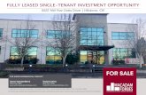 FULLY LEASED SINGLE-TENANT INVESTMENT OPPORTUNITY