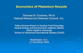 Economics of Plutonium Recycle - NRDC