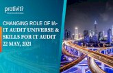 CHANGING ROLE OF IA- IT AUDIT UNIVERSE & SKILLS FOR IT ...