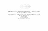 Microwave Measurements Laboratory for Accelerators John ...