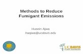 Methods to Reduce Fumigant Emissions