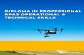 DIPLOMA IN PROFESSIONAL RPAS OPERATIONAL & TECHNICAL …