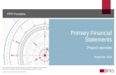 Primary Financial Statements - IFRS