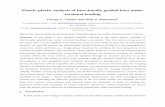 Elastic-plastic analysis of functionally graded ... - arXiv