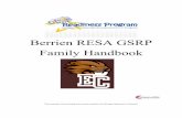 Berrien RESA GSRP Family Handbook - eauclaireps.com