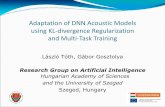 Adaptation of DNN Acoustic Models using KL-divergence ...
