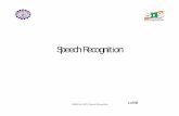 Speech Recognition - SNS Courseware