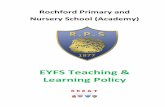 EYFS Teaching & Learning Policy