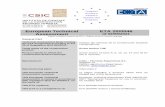 European Technical ETA 20/0046 Assessment of 02/08/2021