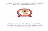 Annual Quality Assurance Report (AQAR) For the Session 2016-17