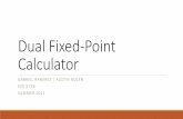 Dual Fixed-Point Calculator