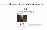 Chapter 5 Ionic Compounds - Weebly