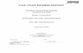SDMS DociD 2088957 FIVE-YEARREVIEW REPORT