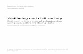 Wellbeing and civil society - GOV.UK
