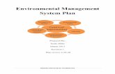 Environmental Management System Plan