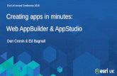 Creating apps in minutes: Web AppBuilder & AppStudio