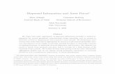 Dispersed Information and Asset Prices - Yale University