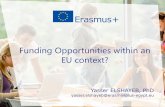Funding Opportunities within an EU context?