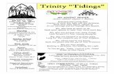 Trinity “Tidings” - Trinity Lutheran Church