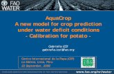 AquaCrop A new model for crop prediction under water ...