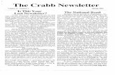 The Crabb Newsletter - One-Name