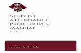 STUDENT ATTENDANCE PROCEDURES MANUAL