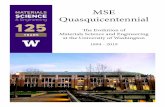 MSE Quasquicentennial