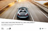 Does Cable Shielding Prevent all EMC Challenges?