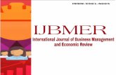 INTERNATIONAL JOURNAL OF BUSINESS MANAGEMENT AND