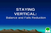 STAYING VERTICAL: Balance and Falls Risk Reduction in ...