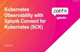Kubernetes (SCK) Splunk Connect for