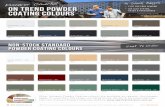 Discover Oxworks’ ON TREND POWDER COATING COLOURS