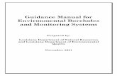 Guidance Manual for Environmental Boreholes and Monitoring ...