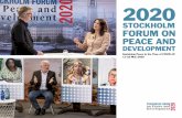 2020 Stockholm Forum on Peace and Development Report