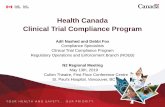 Health Canada Clinical Trial Compliance Program