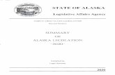 STATE OF ALASKA - akleg.gov