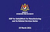 SOP for Safe@Work for Manufacturing and its Related ... - MPMA