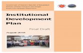 Institutional Development Plan - JICA