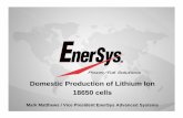 Attach H H Enersys Domestic 18650 Development Project ...