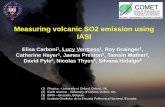 Measuring volcanic SO2 emission using IASI - cnes