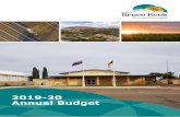 2019 Annual Budget - Shire of Bruce Rock