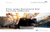 The way forward for family offices