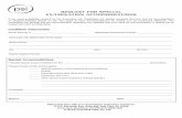 Special Accommodations Forms - ESTA