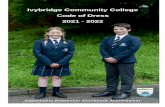 Ivybridge Community College Code of Dress 2021 - 2022